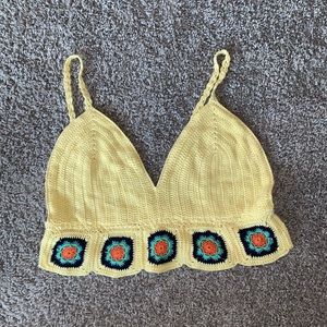 Crochet bralette